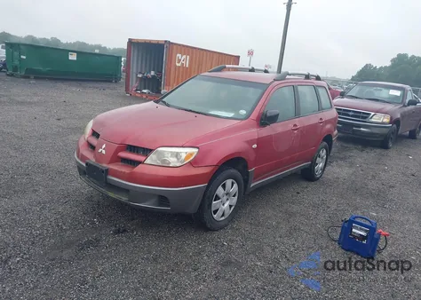 2006 Mitsubishi Outlander Ls z USA, uszkodzony, nr VIN JA4LZ31F96U018239